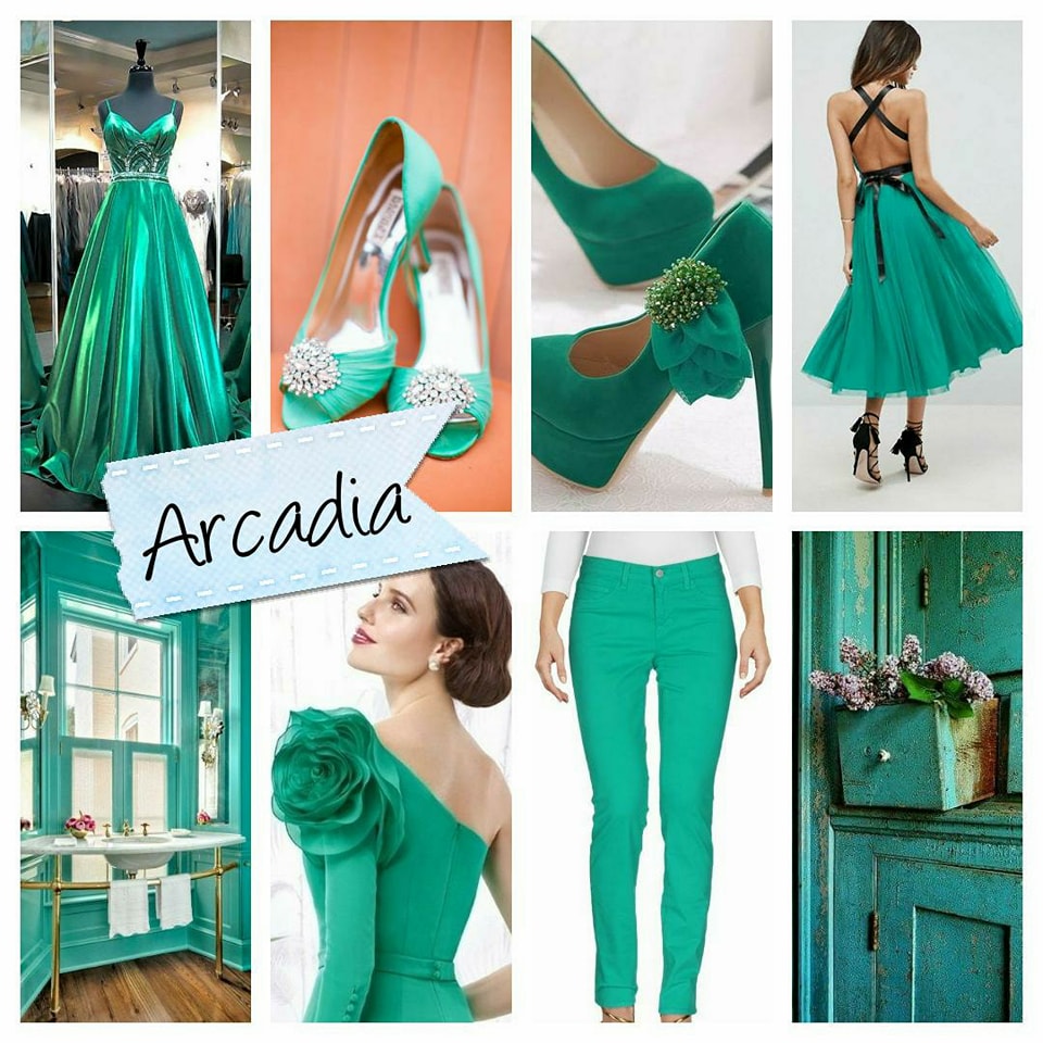 Pantone, arcadia, color, trends spring, 2018 trends, spring dresses